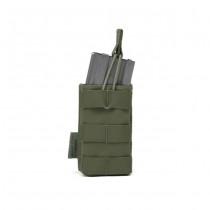 Warrior Single M4 Open Magazine Pouch - Olive