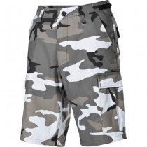 MFH BW Bermuda Shorts Side Pockets - Urban Camo - L