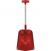 FoxOutdoor Avalanche Shovel Aluminium Collapsible - Red