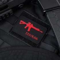 M-Tac AR-15 223/5.56 Laser Cut Patch - Red