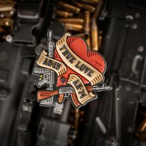 M-Tac True Love Rubber Patch - Colored