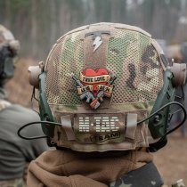 M-Tac True Love Rubber Patch - Colored