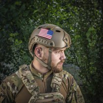 M-Tac U.S. Flag Reverse Print Patch GID - Colored