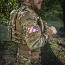 M-Tac U.S. Flag Reverse Print Patch GID - Colored